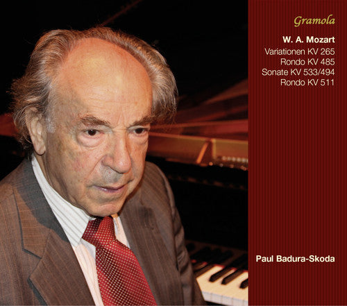 the album cover for Mozart / Badura-Skoda - Pno Works