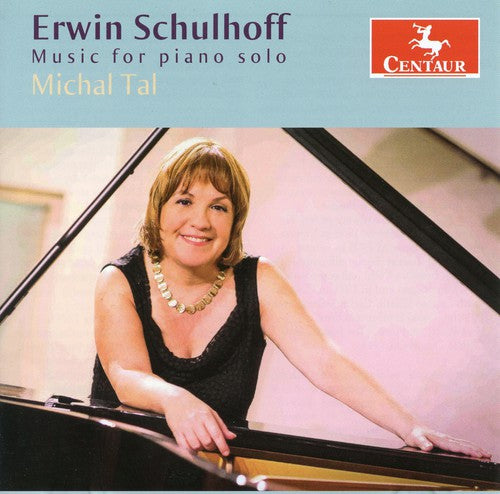 the album cover for Schulhoff / Tal - Music for Pno Solo
