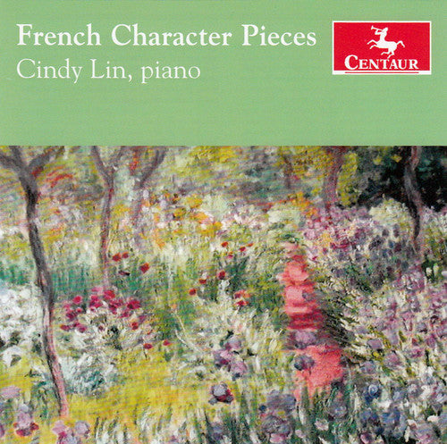 the album cover for Debussy / Chabrier / Ravel / Lin - French Character Pieces