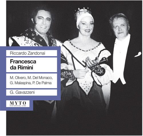 the album cover for Zandonai / Olivero / Perotti / Campi / Malaspina - Francesca Da Rimini