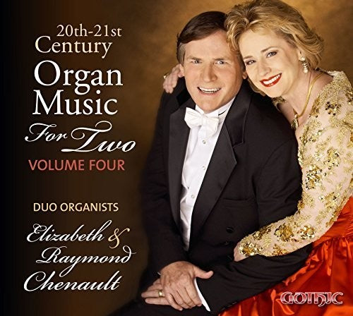 the album cover for Paulus / Briggs / Webber / Chenault - 20th & 21st Century Org Music for Two 4