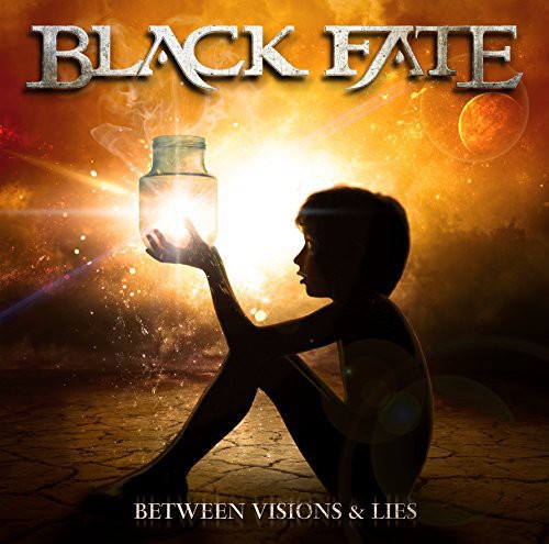 the album cover for Black Fate - Between Vision & Lies