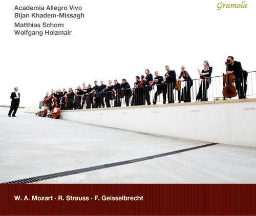 the album cover for Mozart / Strauss - Orchl Works