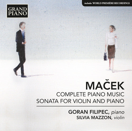 the album cover for Macek / Filipec / Mazzon - Comp Pno Music