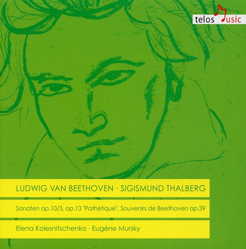 the album cover for Beethoven / Kolesnitschenko / Mursky - Pno Sons 6