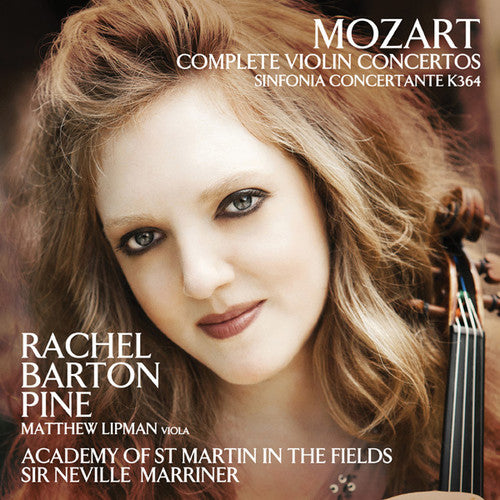 the album cover for W Mozart A / Barton Pine,Rachel - Complete Violin Concertos