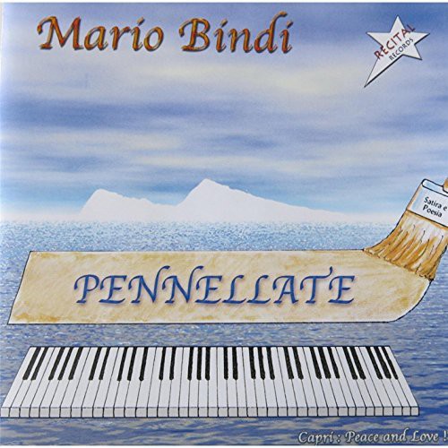 the album cover for Mario Bindi - Pennellate