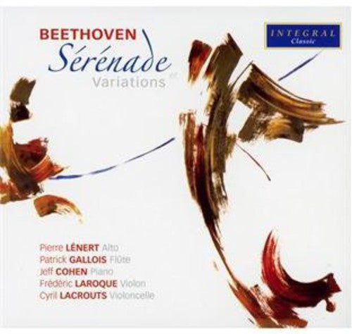 the album cover for Beethoven / Pierre / Laroque - Serenade & Variationsserenade