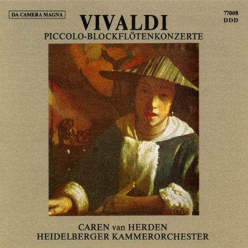 the album cover for Vivaldi / Herden - Piccolo-Blockflotenkonzerte