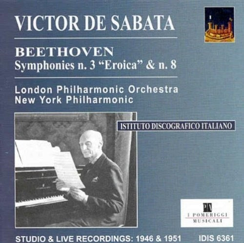 the album cover for Victor De Sabata - Syms