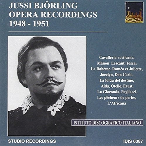 the album cover for Georges / Bjorling - Opera Arias