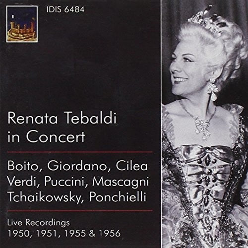 the album cover for Renata Tebaldi - Opera Arias
