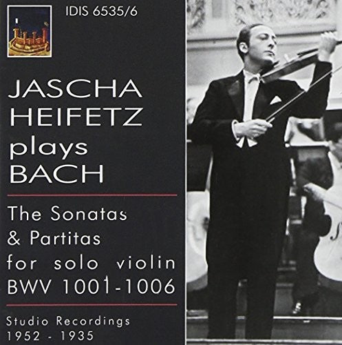 the album cover for Jascha Heifetz - Violin Sons