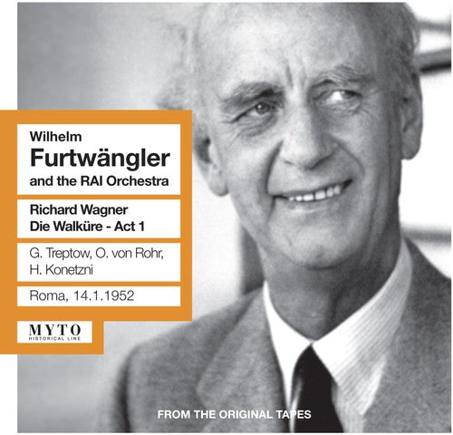 the album cover for Wagner / Rai Orchestra / Furtwangler - Die Walkure: Act 1