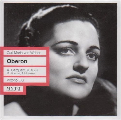 the album cover for Weber / Cerquetti / Picchi / Munteanu / Pirazzini - Oberon