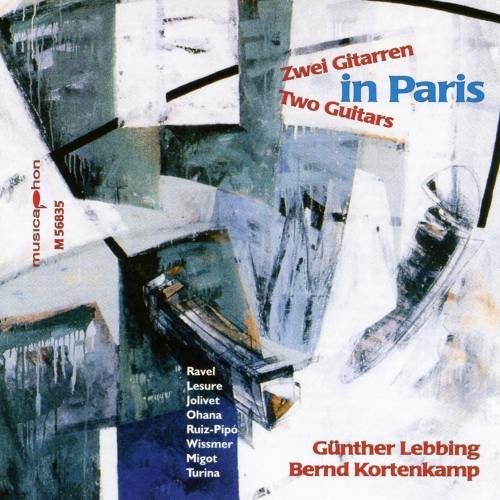 the album cover for Various Artists - 2 Guitars in Paris / Various