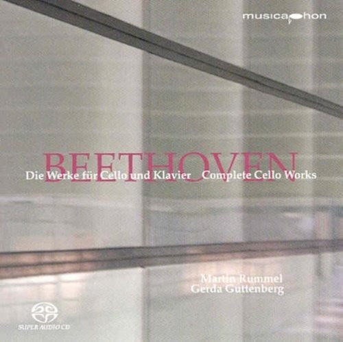 the album cover for Martin Rummel - Complete Works for Cello