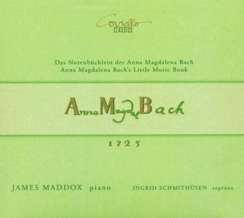 the album cover for Ingrid Schmithusen - Notenbuchlein Der Anna Magdale