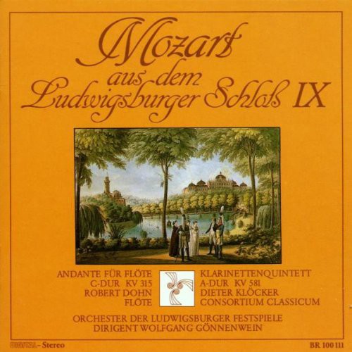 the album cover for Mozart / Consortium Classicum - Andante C-Dur KV 315