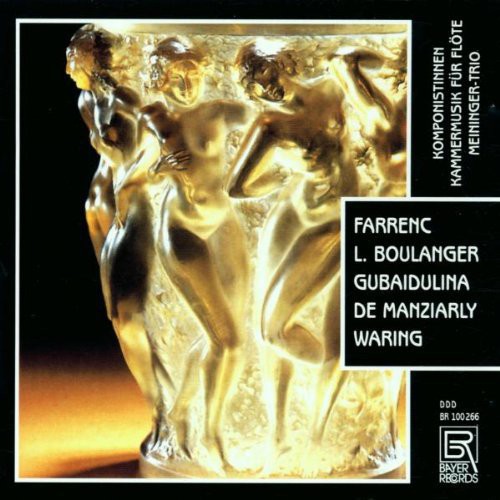 the album cover for Farrenc / Meininger Trio - Chamber Music for Flute