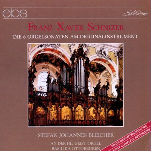 the album cover for Schnizer / Bleicher - 6 Orgel Sons