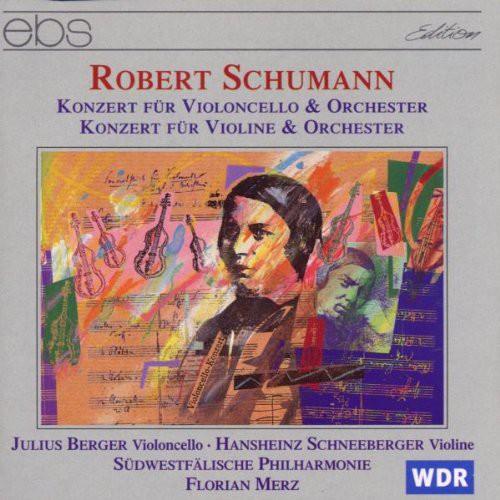 the album cover for Schumann / Berger / Schneeberger UA - Con for Violon Cello