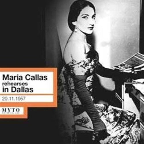 the album cover for Callas / Callas - Maria Callas Rehearses