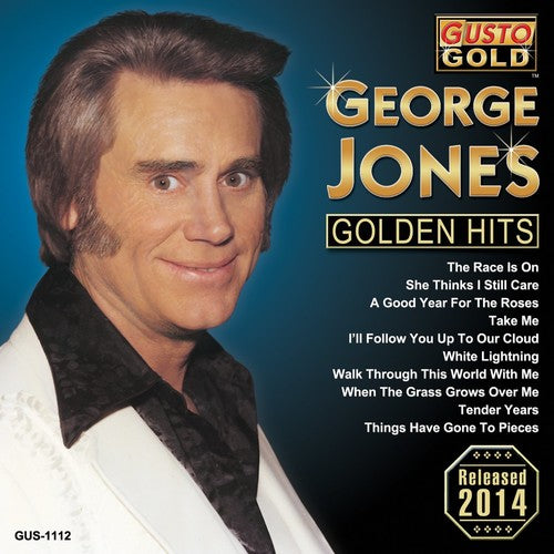 the album cover for George Jones - Golden Hits