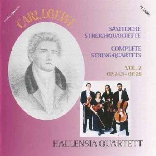 the album cover for Loewe / Hallensia Qrt - Loewe: Comp STR QRT