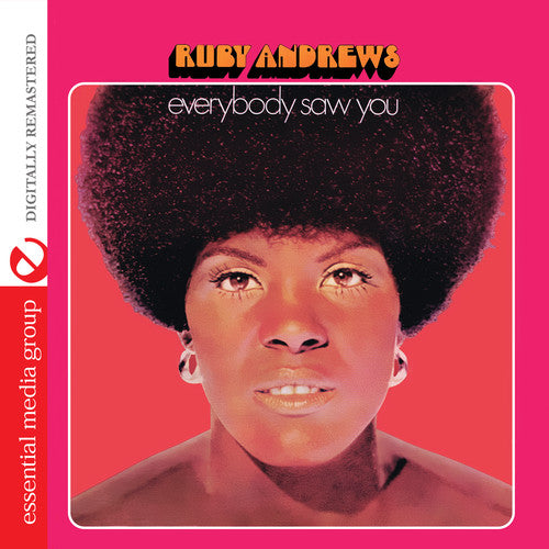 the album cover for Ruby Andrews - Everybody Saw You