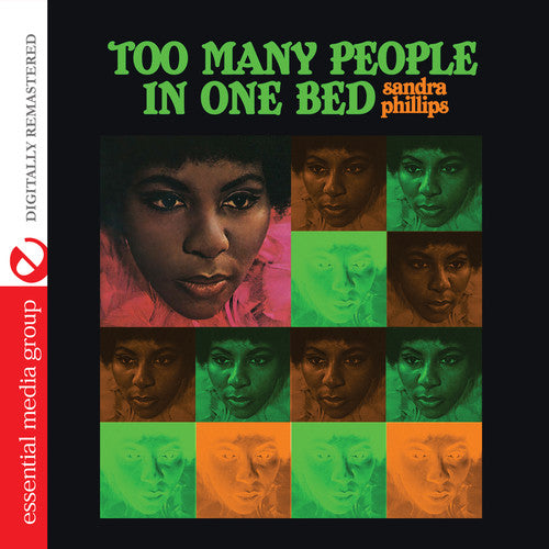 the album cover for Sandra Phillips - Too Many People in One Bed