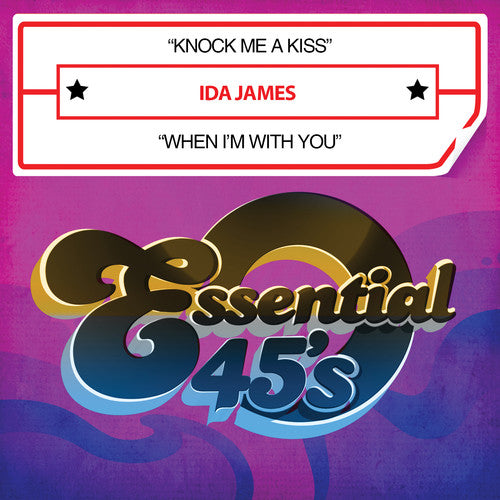 the album cover for Ida James - Knock Me a Kiss / When I'm with You