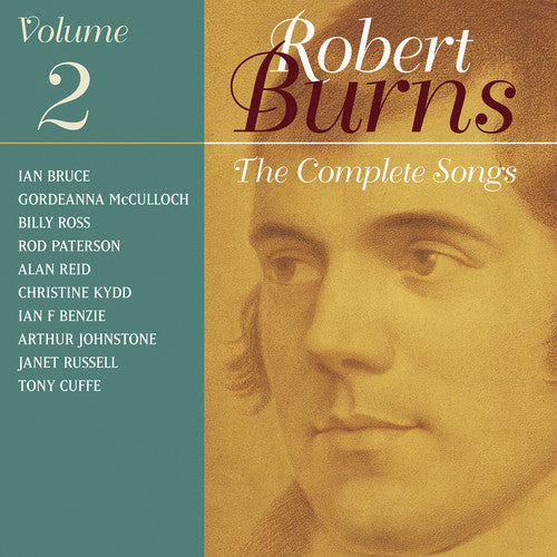 the album cover for Robert Burns - Comp Songs of Robert Burns 2