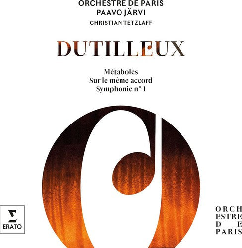the album cover for Dutilleux / Jarvi / Tetzlaff / Paris Orch - Sym 1 / Metaboles