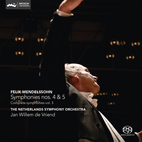 the album cover for Mendelssohn / Netherlands So / De Vriend - Symphonies 4 & 5