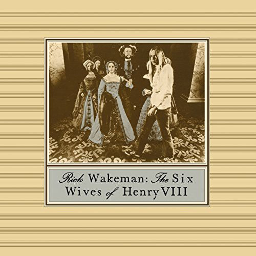 the album cover for Rick Wakeman - Six Wives of Henry 8