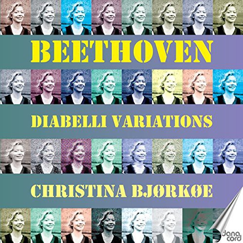 the album cover for Christina Bjorkoe - Diabelli Variations