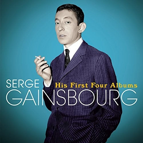 the album cover for Serge Gainsbourg - His First Four Albums