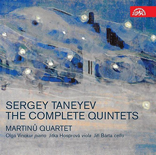 the album cover for Taneyev / Vinokur / Hosprova / Barta - Complete QNTS