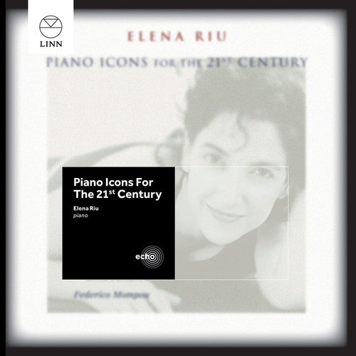 the album cover for Riu / Tavener / Part / Sculthorpe / Janacek - Piano Icons for the 21st Century