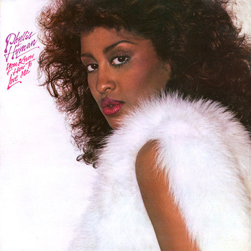 the album cover for Phyllis Hyman - You Know How to Love Me