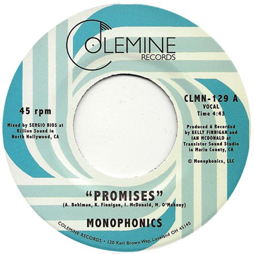 the album cover for Monophonics - Promises