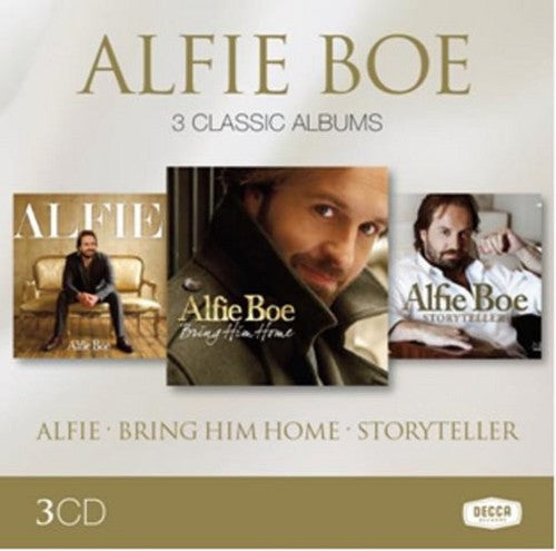 the album cover for Alfie Boe - Alfie Boe: 3 Classic Albums