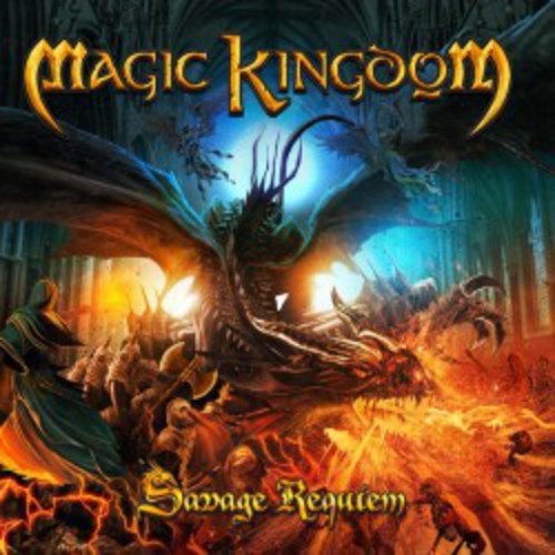 the album cover for Magic Kingdom - Savage Requiem