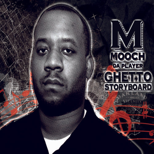 the album cover for Mooch Da Player - The Ghetto Storyboard