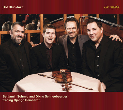 the album cover for Benjamin Schmid - Hot Club Jazz