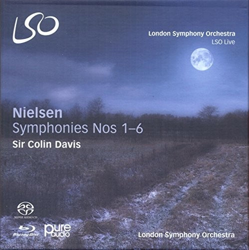 the album cover for Sir Colin Davis - Nielsen Symphonies Nos 1 - 6