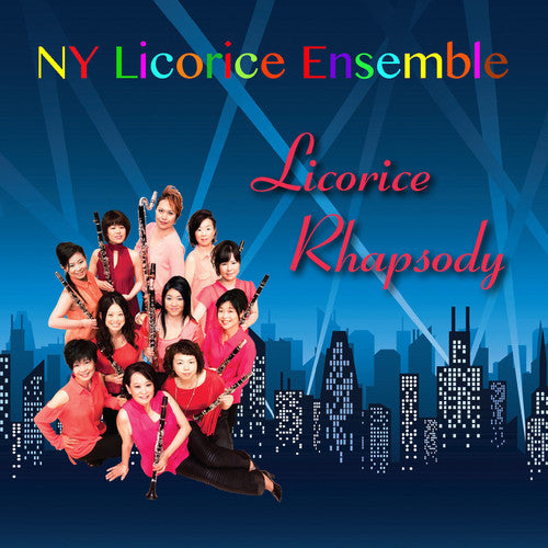 the album cover for Gershwin / Ny Licorice Ensemble - Licorice Rhapsody