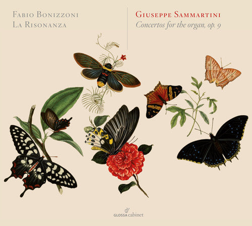 the album cover for Giuseppe Sammartini - Concertos for the Organ