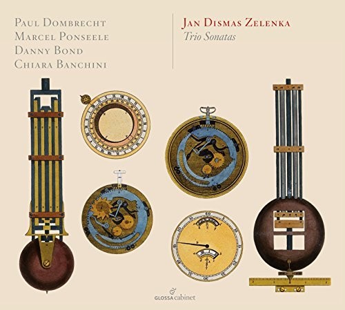 the album cover for Jan Zelenka Dismas - Trio Sonatas